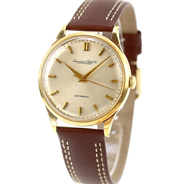 中古 IWC IWC オールドインター ペラトン式自動巻き K18YG無垢 推定1960年製 金無垢 インターナショナル 本体約35.1g Cal.853 腕時計 メンズ UW-IW-OT-00001