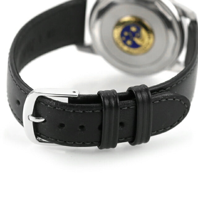 中古 美品・ベルト新品 ロンジン LONGINES コンクエスト ヘリテージ 35mm デイト 自動巻き 七宝メダリオン 90年代 7290-633 腕時計 メンズ UW-LO-CQ-00001