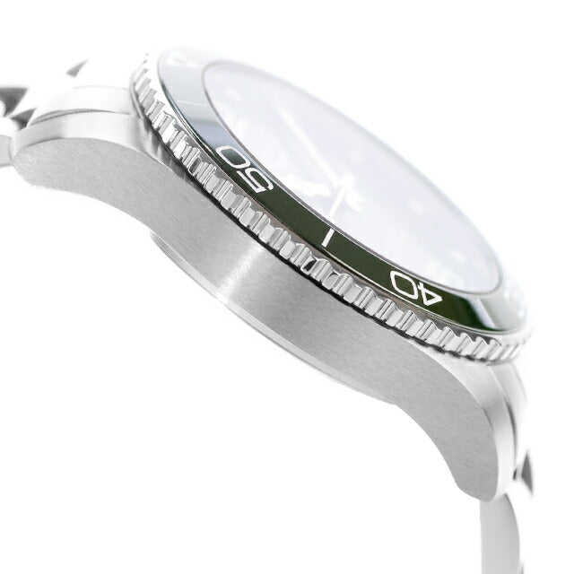 中古 ロンジン LONGINES ハイドロコンクエスト 自動巻き 41mm セラミックベゼル L3.781.4.06.6 アナログ 腕時計 ブランド メンズ グリーン UW-LO-HC-00001