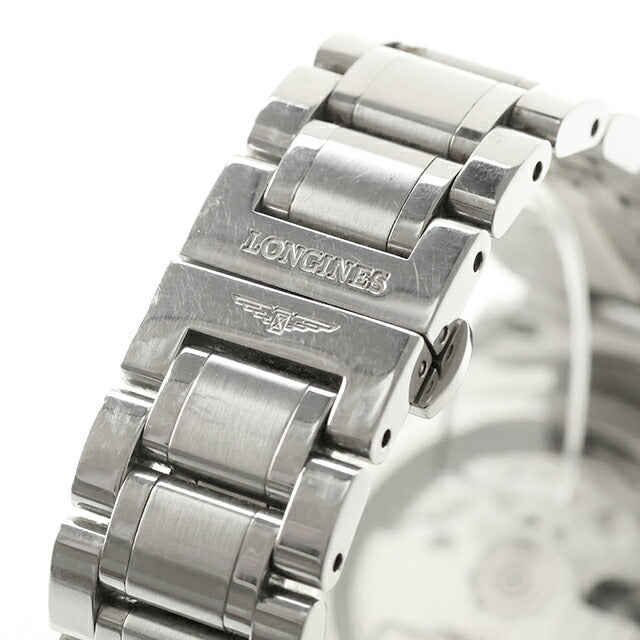 中古 ロンジン LONGINES マスターコレクション クロノグラフ L688 自動巻きクロノ L2.759.4.78.6 アナログ 腕時計 ブランド メンズ UW-LO-MC-00002