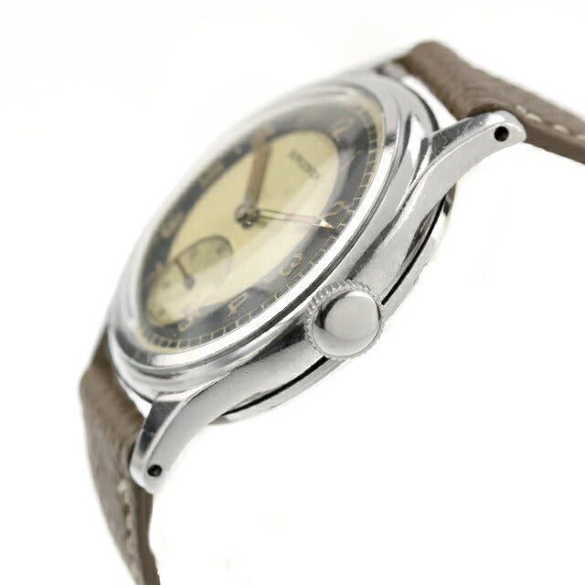 中古 OH済 ロンジン LONGINES ブルズアイ セイタケケース スモセコ セクターダイヤル Cal.12.68Z アナログ 腕時計 ブランド メンズ UW-LO-OT-00002
