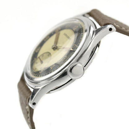 中古 OH済 ロンジン LONGINES ブルズアイ セイタケケース スモセコ セクターダイヤル Cal.12.68Z アナログ 腕時計 ブランド メンズ UW-LO-OT-00002