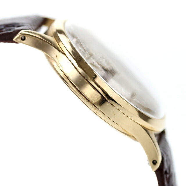 中古 美品 ロンジン LONGINES 金無垢 手巻き時計 9Kソリッドゴールド