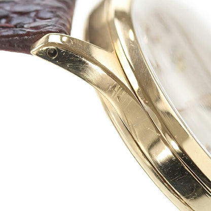 中古 美品 ロンジン LONGINES 金無垢 手巻き時計 9Kソリッドゴールド 12.68Z スモールセコンド 12.68Z アナログ 腕時計 ブランド メンズ UW-LO-OT-00005