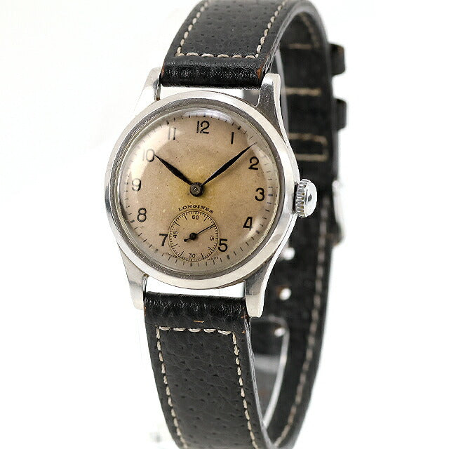 中古 レア ロンジン LONGINES 12.68Z デニソンケース SS デニスチール ヴィンテージ スモールセコンド 12.68Z アナログ 腕時計 ブランド メンズ UW-LO-OT-00006