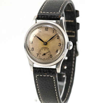 中古 レア ロンジン LONGINES 12.68Z デニソンケース SS デニスチール ヴィンテージ スモールセコンド 12.68Z アナログ 腕時計 ブランド メンズ UW-LO-OT-00006