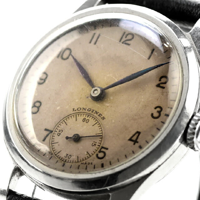 中古 レア ロンジン LONGINES 12.68Z デニソンケース SS デニスチール ヴィンテージ スモールセコンド 12.68Z アナログ 腕時計 ブランド メンズ UW-LO-OT-00006