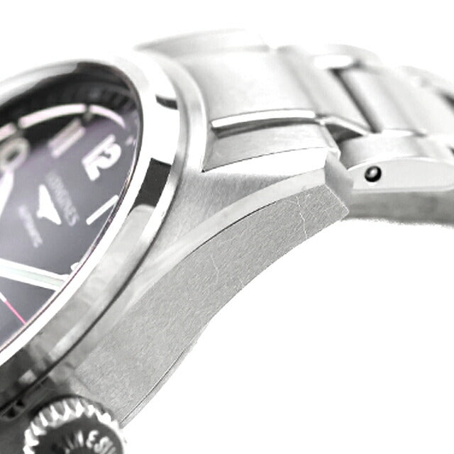 中古 美品 ロンジン LONGINES スピリット プレミアムモデル クロノメーター アナログ 腕時計 ブランド メンズ ブラック UW-LO-SP-00001