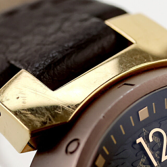 中古 ルイ・ヴィトン LOUIS VUITTON タンブール MMモノグラム K18