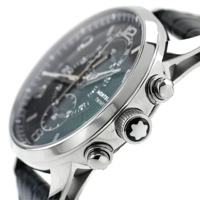 中古 OH済 モンブラウン Montblanc タイムウォーカー ツインフライ MB LL100 フライバッククロノグラフ 同軸積算計 105077 アナログ 腕時計 ブランド メンズ UW-MB-TW-00001