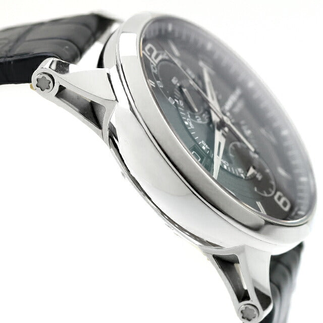 中古 OH済 モンブラウン Montblanc タイムウォーカー ツインフライ MB LL100 フライバッククロノグラフ 同軸積算計 105077 アナログ 腕時計 ブランド メンズ UW-MB-TW-00001