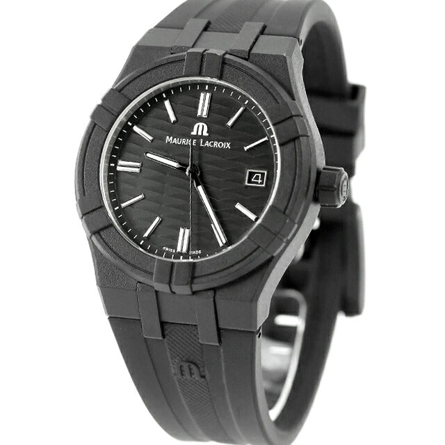 中古 美品 モーリスラクロア MAURICE LACROIX アイコン タイド 海洋プラスチック再生 サステナブル AI2008-00000-300-0 腕時計 メンズ UW-ML-AI-00002