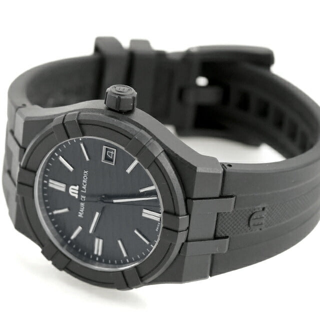 中古 美品 モーリスラクロア MAURICE LACROIX アイコン タイド 海洋プラスチック再生 サステナブル AI2008-00000-300-0 腕時計 メンズ UW-ML-AI-00002
