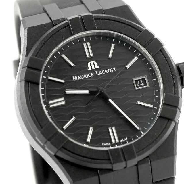 中古 美品 モーリスラクロア MAURICE LACROIX アイコン タイド 海洋プラスチック再生 サステナブル AI2008-00000-300-0 腕時計 メンズ UW-ML-AI-00002