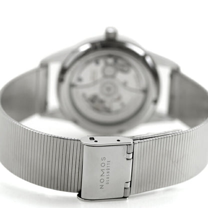 中古 ベルト純正交換済 ノモス NOMOS クラブ ネオマティック CL130011SB2 アナログ 腕時計 ブランド メンズ ブルー UW-NO-CL-00001