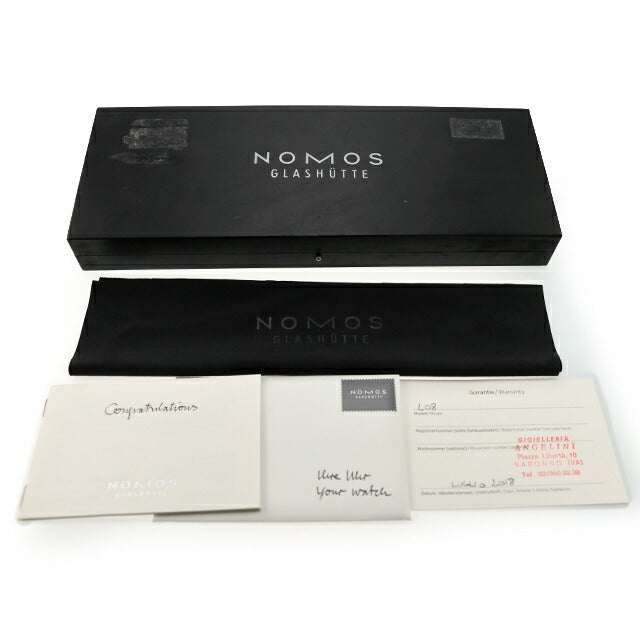 中古 ノモス NOMOS テトラ 手巻き アルファ スクエア カレ スモールセコンド TT1A1W1L アナログ 腕時計 ブランド メンズ UW-NO-TR-00001