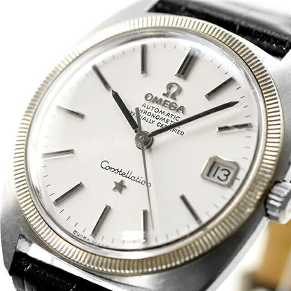 中古 美品 オメガ OMEGA コンステレーション Cライン 前期型 WGベゼル ジェラルドジェンタ Cal.564 168.027 腕時計 ブランド メンズ UW-OM-CS-00002