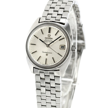 Used OMEGA Constellation C Line Early Model Genuine Bracelet Gerald Genta Cal.564 168.017 Analog Watch Brand Men&