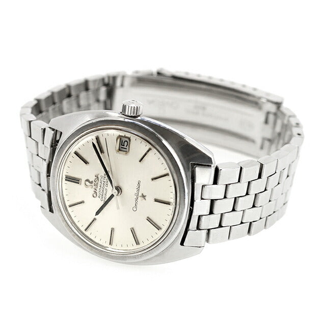 Used OMEGA Constellation C Line Early Model Genuine Bracelet Gerald Genta Cal.564 168.017 Analog Watch Brand Men&