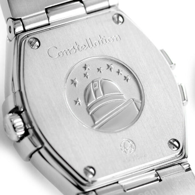 Used OMEGA Constellation Polished 24mm Double Eagle 123.10.24.60.02.001 Analog Watch Brand Ladies UW-OM-CS-00005