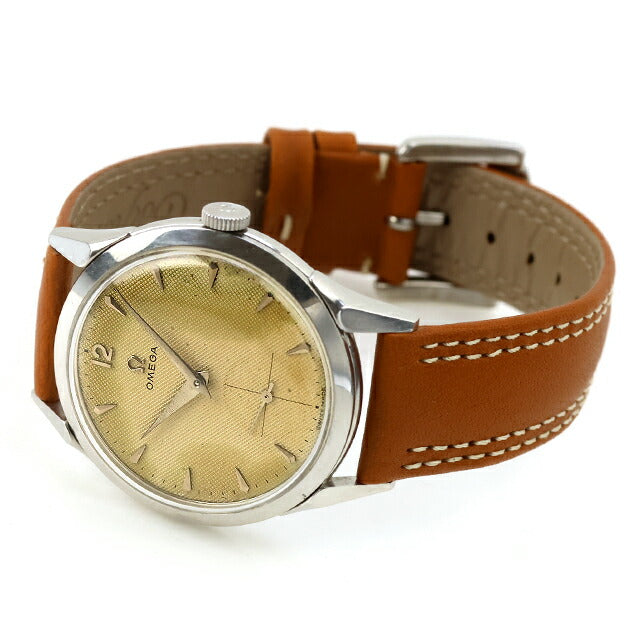 中古 オメガ OMEGA 30mmキャリバー Cal.266 赤金 ヴィンテージ