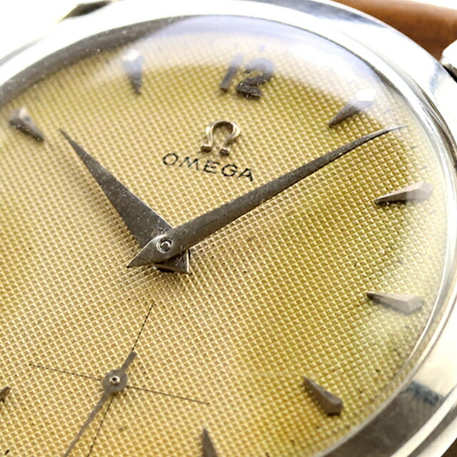 中古 オメガ OMEGA 30mmキャリバー Cal.266 赤金 ヴィンテージ