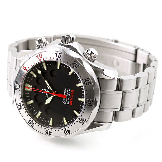 Used OMEGA Seamaster Apnea Mayor 300 Countdown Chronograph 2595.50 Analog Watch Brand Men&