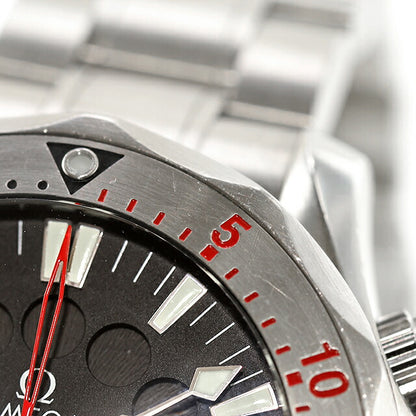 Used OMEGA Seamaster Apnea Mayor 300 Countdown Chronograph 2595.50 Analog Watch Brand Men&