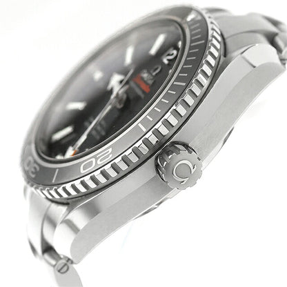 中古 美品 オメガ OMEGA シーマスター プラネットオーシャン 600m コーアクシャル アナログ 腕時計 ブランド メンズ ブラック UW-OM-SM-00013