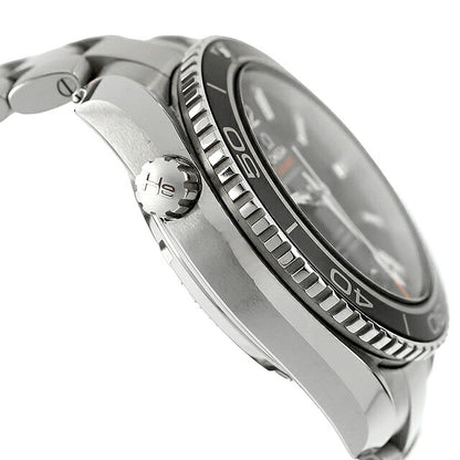 中古 美品 オメガ OMEGA シーマスター プラネットオーシャン 600m コーアクシャル アナログ 腕時計 ブランド メンズ ブラック UW-OM-SM-00013