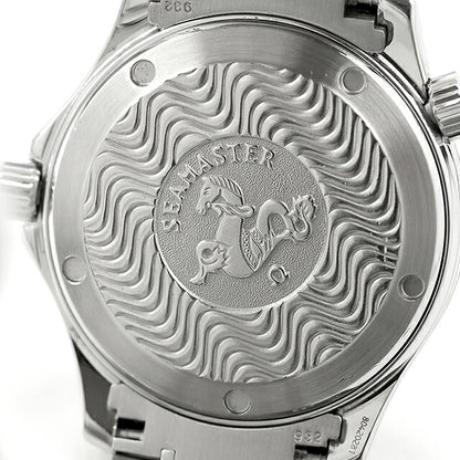 中古 仕上げ済 オメガ OMEGA シーマスター プロフェッショナル 300m ミッドサイズ K18WGベゼル アナログ 腕時計 ブランド メンズ ブラック UW-OM-SM-00014