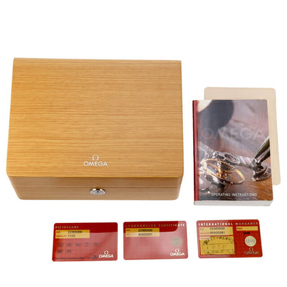 中古 仕上げ済 オメガ OMEGA シーマスター プロフェッショナル 300m ミッドサイズ K18WGベゼル アナログ 腕時計 ブランド メンズ ブラック UW-OM-SM-00014