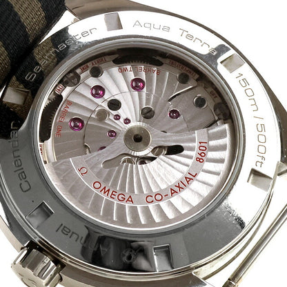 中古 オメガ OMEGA シーマスター アクアテラ 150M コーアクシャル アニュアルカレンダー 永年カレンダー NATO 231.13.43.22.06.001 腕時計 メンズ UW-OM-SM-00016
