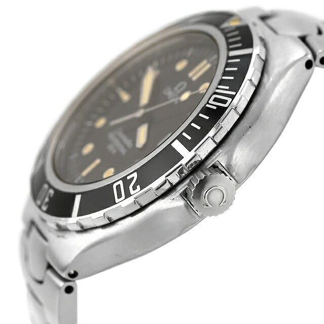 中古 オメガ OMEGA シーマスター プロフェッショナル 200m プレボンド クォーツ 2850.50 アナログ 腕時計 ブランド メンズ ブラック UW-OM-SM-00017