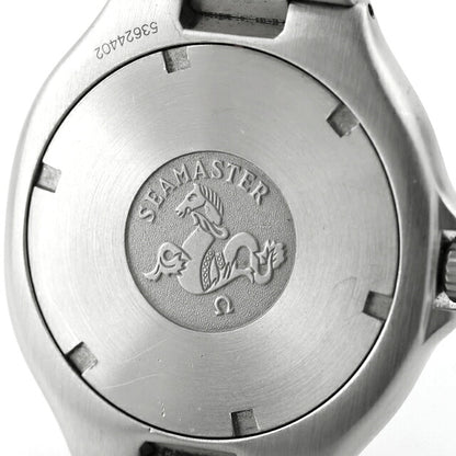 中古 オメガ OMEGA シーマスター プロフェッショナル 200m プレボンド クォーツ 2850.50 アナログ 腕時計 ブランド メンズ ブラック UW-OM-SM-00017