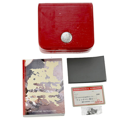 中古 オメガ OMEGA シーマスター プロフェッショナル 200m プレボンド クォーツ 2850.50 アナログ 腕時計 ブランド メンズ ブラック UW-OM-SM-00017