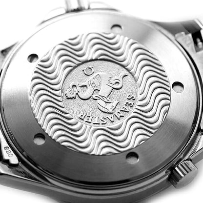 中古 オメガ OMEGA シーマスター ダイバー300M 41mm 波模様ダイヤル ピーター・ブレイク 2254.50 アナログ 腕時計 ブランド メンズ ブラック UW-OM-SM-00019