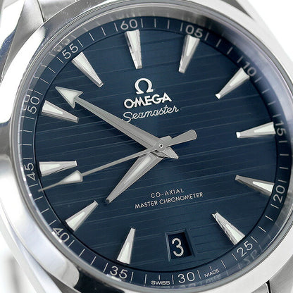 中古 外装仕上げ済 オメガ OMEGA シーマスター アクアテラ 150M マスタークロノメーター 強耐磁 220.10.41.21.03.004 腕時計 ブランド メンズ UW-OM-SM-00020