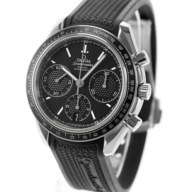 中古 美品 オメガ OMEGA スピードマスター レーシング 40mm ラバーストラップ 自動巻クロノ 326.32.40.50.01.001 アナログ 腕時計 メンズ UW-OM-SP-00003