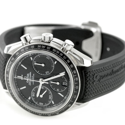 中古 美品 オメガ OMEGA スピードマスター レーシング 40mm ラバーストラップ 自動巻クロノ 326.32.40.50.01.001 腕時計 ブランド メンズ UW-OM-SP-00004