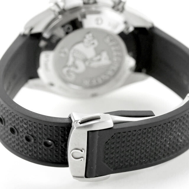 中古 美品 オメガ OMEGA スピードマスター レーシング 40mm ラバーストラップ 自動巻クロノ 326.32.40.50.01.001 腕時計 ブランド メンズ UW-OM-SP-00004