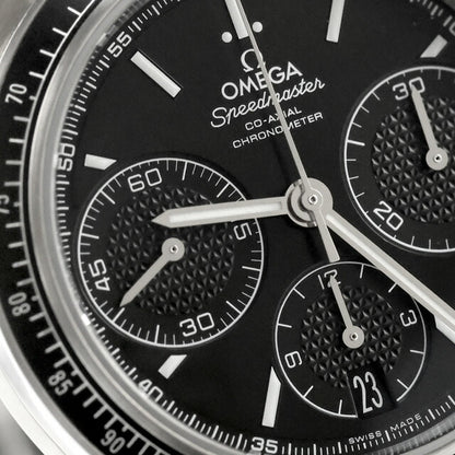 中古 美品 オメガ OMEGA スピードマスター レーシング 40mm ラバーストラップ 自動巻クロノ 326.32.40.50.01.001 腕時計 ブランド メンズ UW-OM-SP-00004