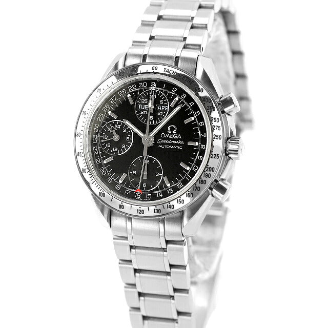 中古 オメガ OMEGA スピードマスター デイデイト トリプルカレンダー クロノグラフ 日本限定1000本 3523.50 アナログ 腕時計 ブランド メンズ UW-OM-SP-00006