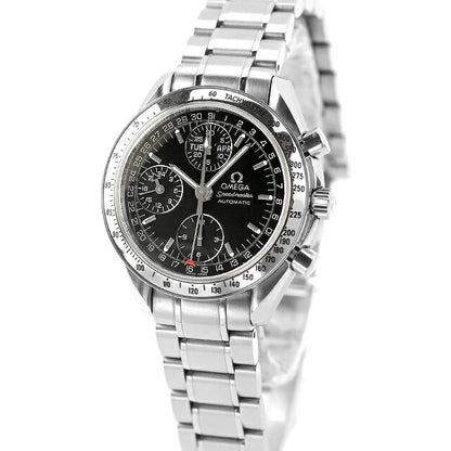 中古 オメガ OMEGA スピードマスター デイデイト トリプルカレンダー クロノグラフ 日本限定1000本 3523.50 アナログ 腕時計 ブランド メンズ UW-OM-SP-00006