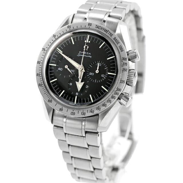 中古 オメガ OMEGA スピードマスター ファーストレプリカ 1957 ブロードアロー Cal.1861 クロノグラフ 3594.50 アナログ 腕時計 メンズ UW-OM-SP-00009