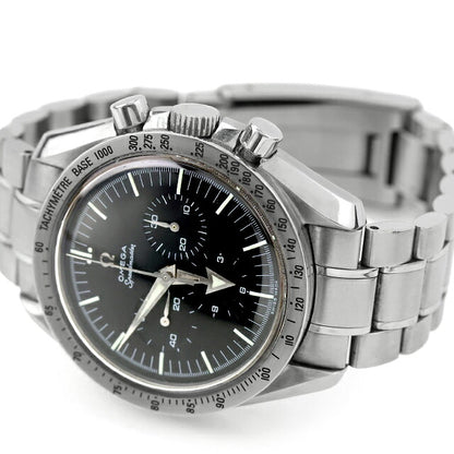 中古 オメガ OMEGA スピードマスター ファーストレプリカ 1957 ブロードアロー Cal.1861 クロノグラフ 3594.50 アナログ 腕時計 メンズ UW-OM-SP-00009