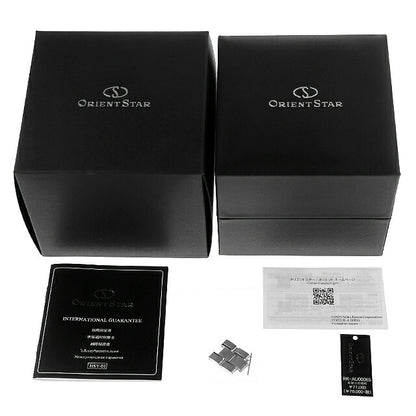 中古 超美品 オリエント ORIENT オリエントスター スタンダード 日本製 自動巻き コンテンポラリー 38.5mm RK-AU0006S 腕時計 メンズ UW-OR-OS-00015