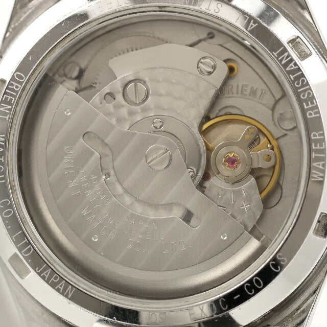 Used Orient ORIENT Orient Star Power Reserve Automatic Winding Buckle Engraved Explorient Analog Watch Brand Men&