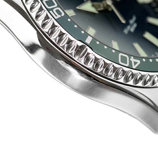 中古 美品 オリエント ORIENT スポーツ MAKO マコ ダイバーズウォッチ 自動巻き RN-AA0808E アナログ 腕時計 ブランド メンズ グリーン UW-OR-OT-00009