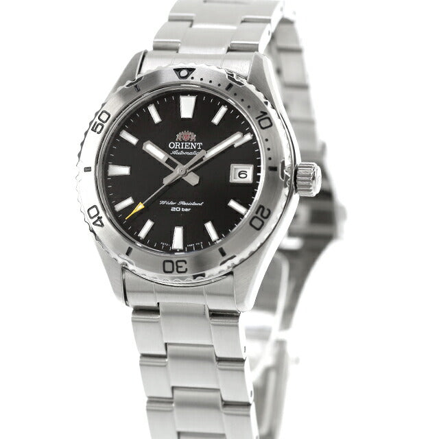 中古 美品 オリエント ORIENT スポーツ マコ MAKO 40 ソリッドベゼル RN-AC0Q01B アナログ 腕時計 ブランド メンズ ブラック 黒 UW-OR-OT-00011